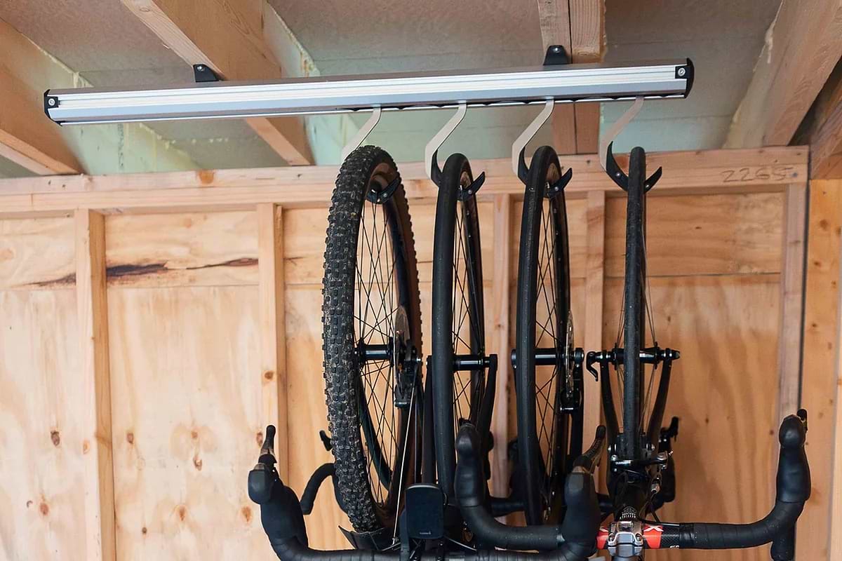 SpaceRail Ceiling Mounted 4-Bike Rack