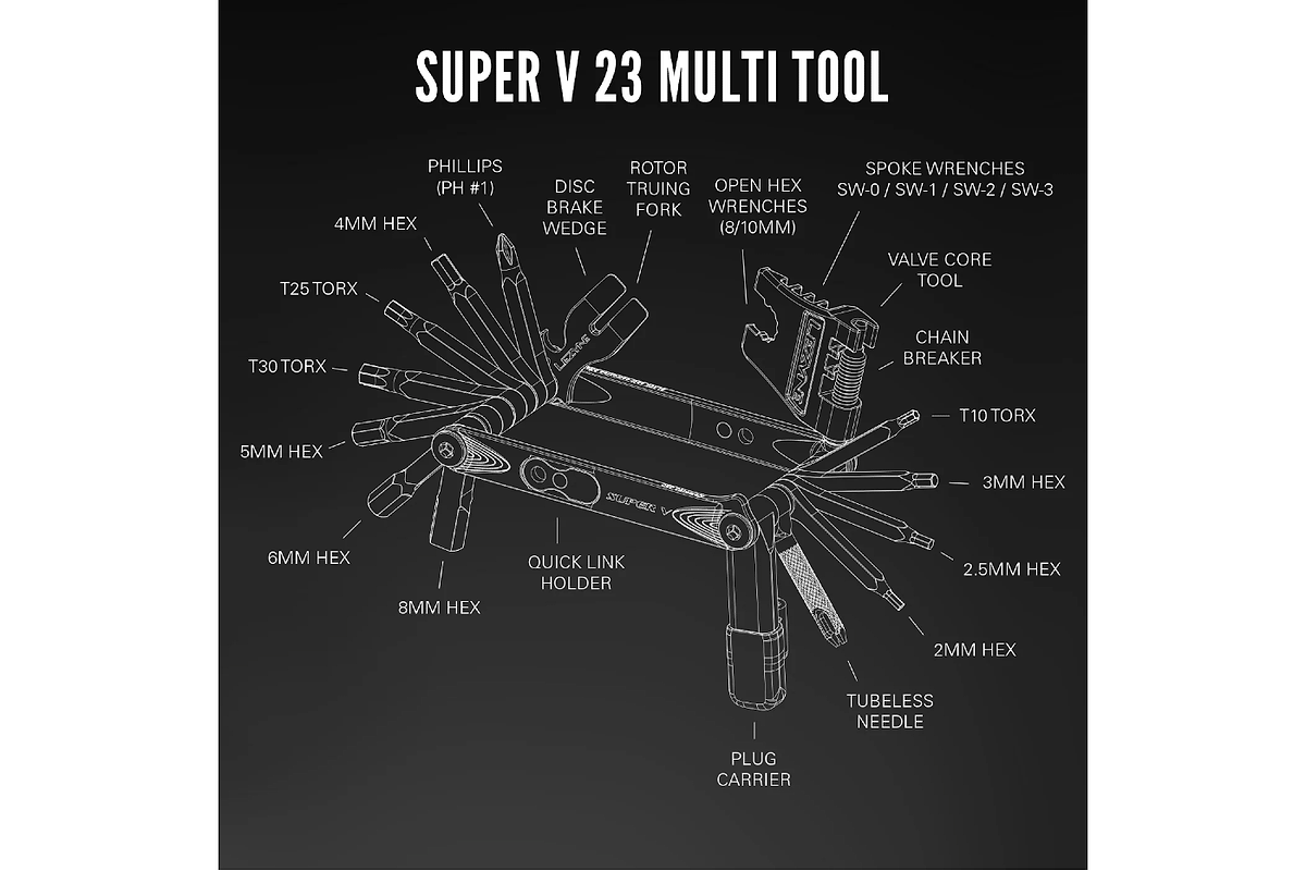 Super V23 Multi Tool - Black