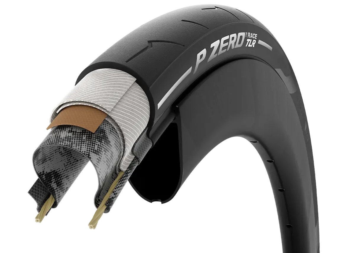 P Zero Race TLR Tyre Tan 700x32mm