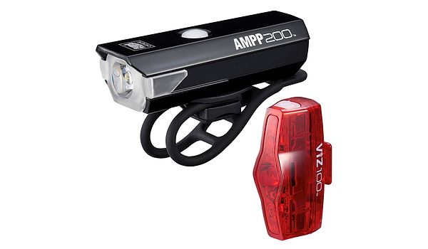 AMPP 200 / VIZ 100 Fahrradlicht-Set