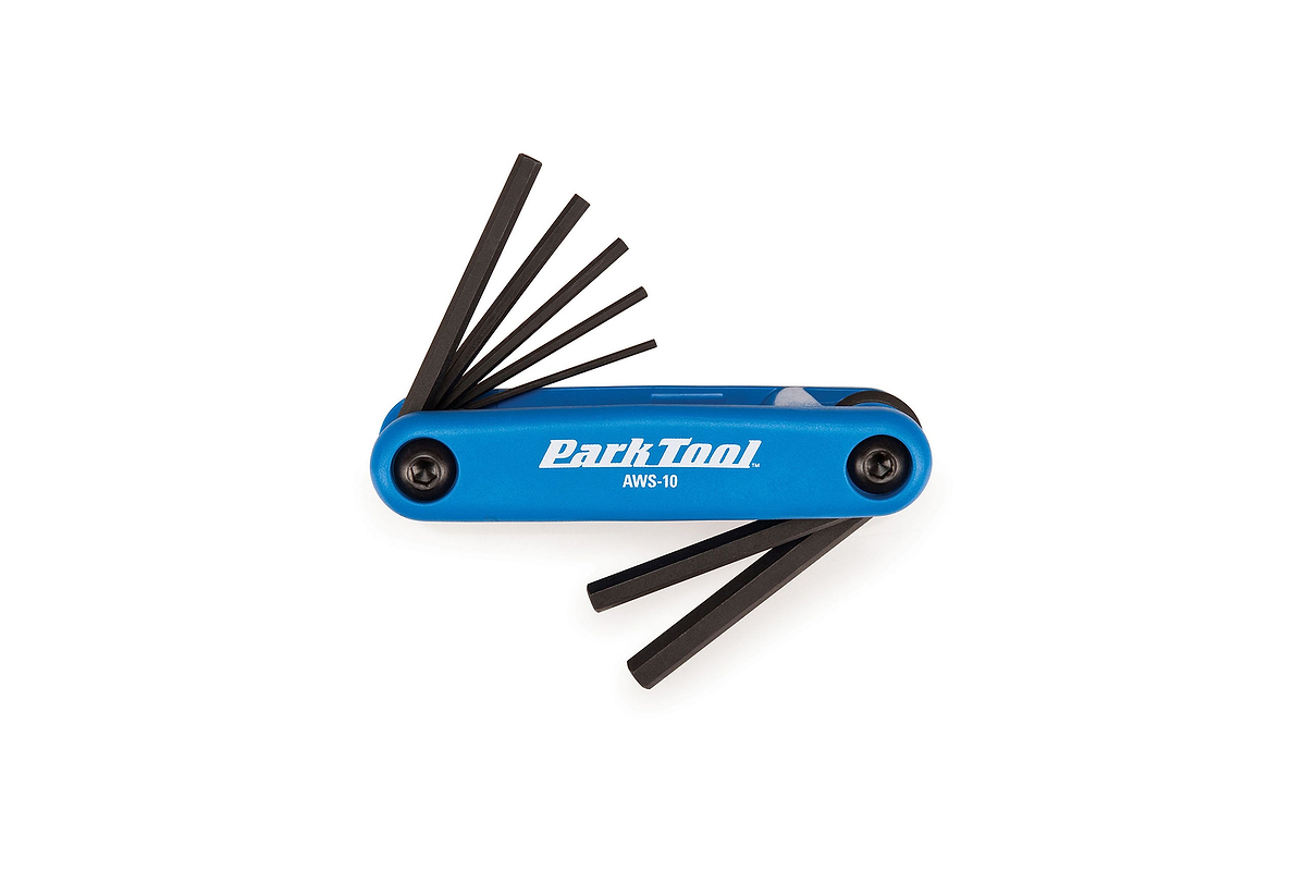 AWS-10 Fold-Up Hex Wrench Set