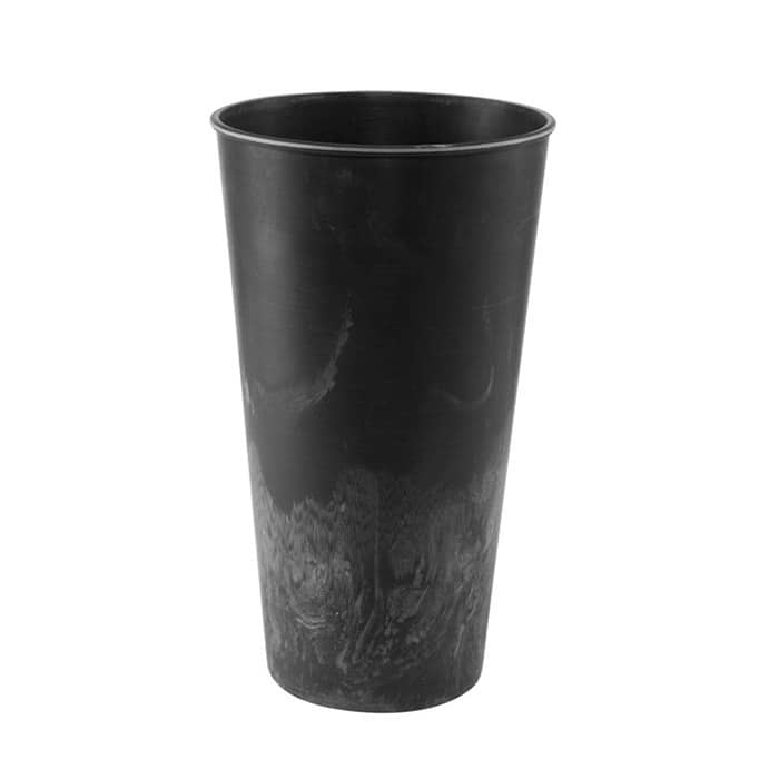 Vase Plast Grå