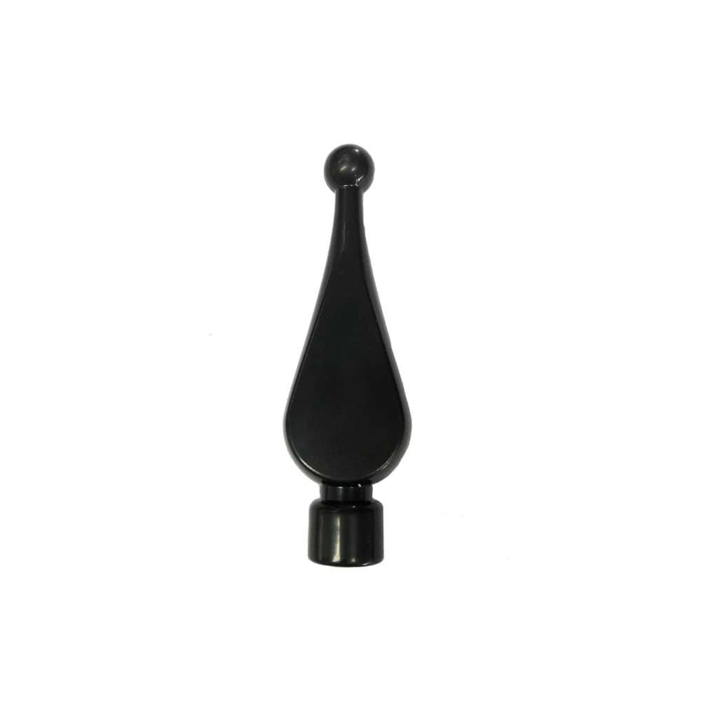 Peacock dekorations knop til plantestok Ø 16mm - 2 stk