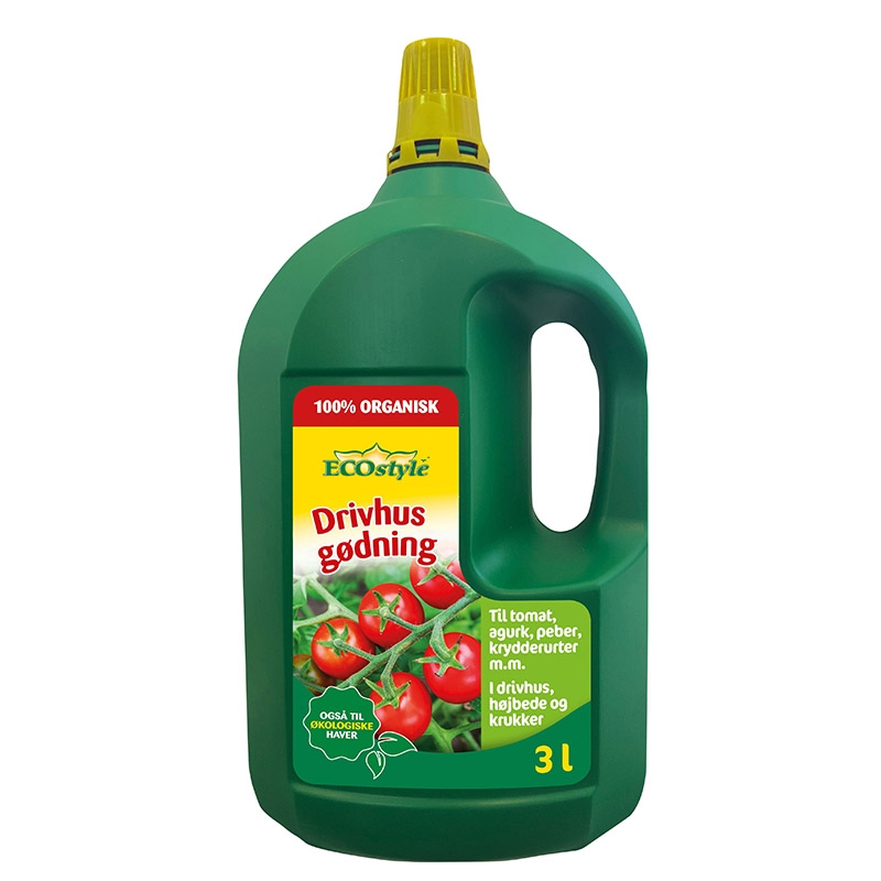 Drivhusgødning 3 liter
