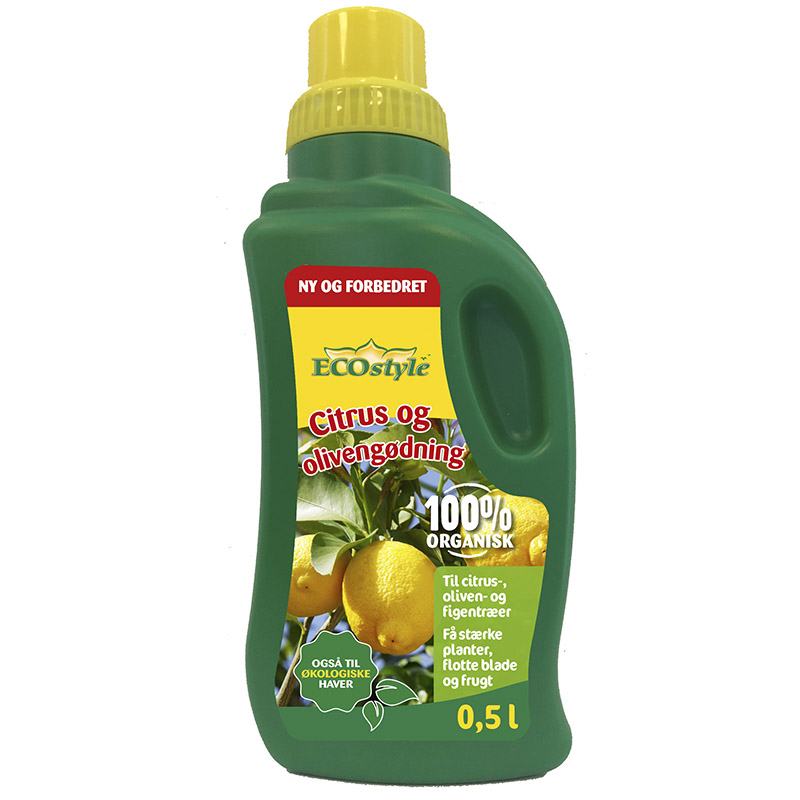 Citrus- & Olivengødning 500 ml - Ecostyle