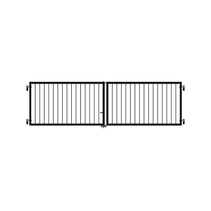 Basic Dobbeltlåge - 300x85 cm - Sort