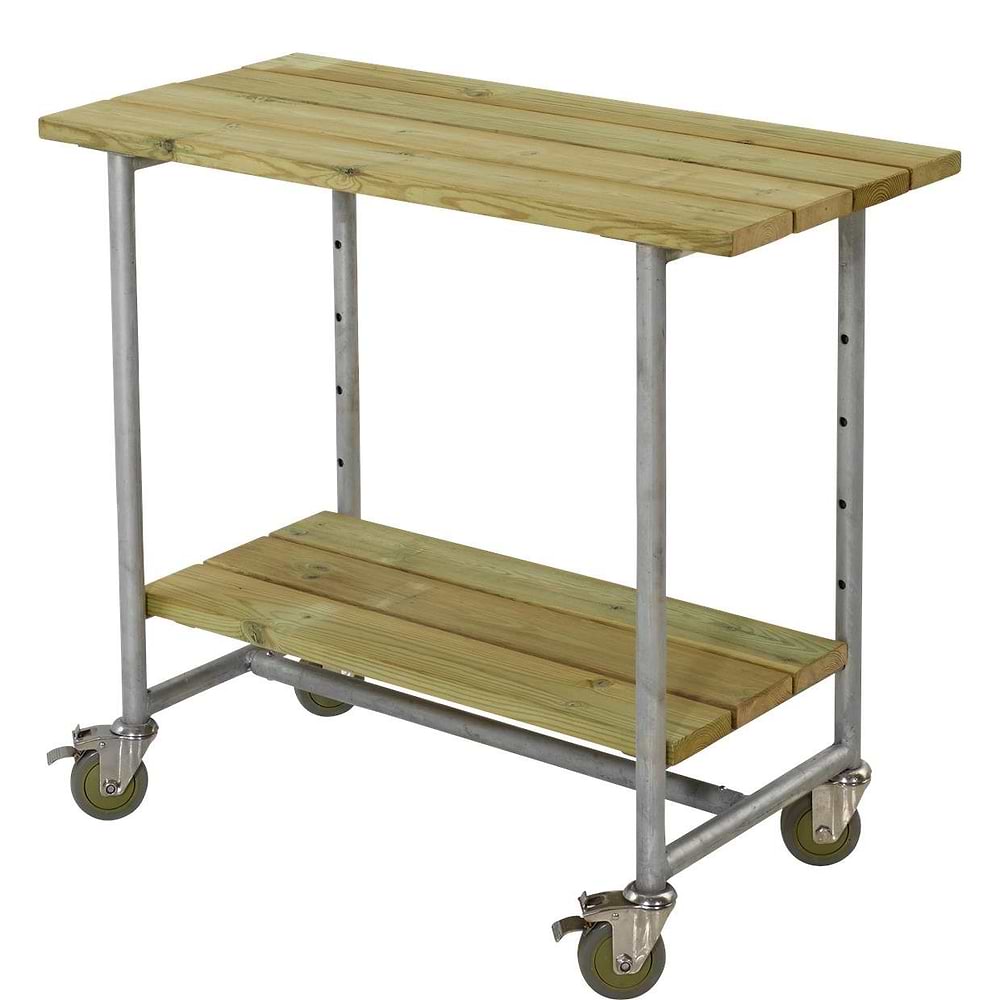 Urban picnic plante/grillbord med 1 hylde
