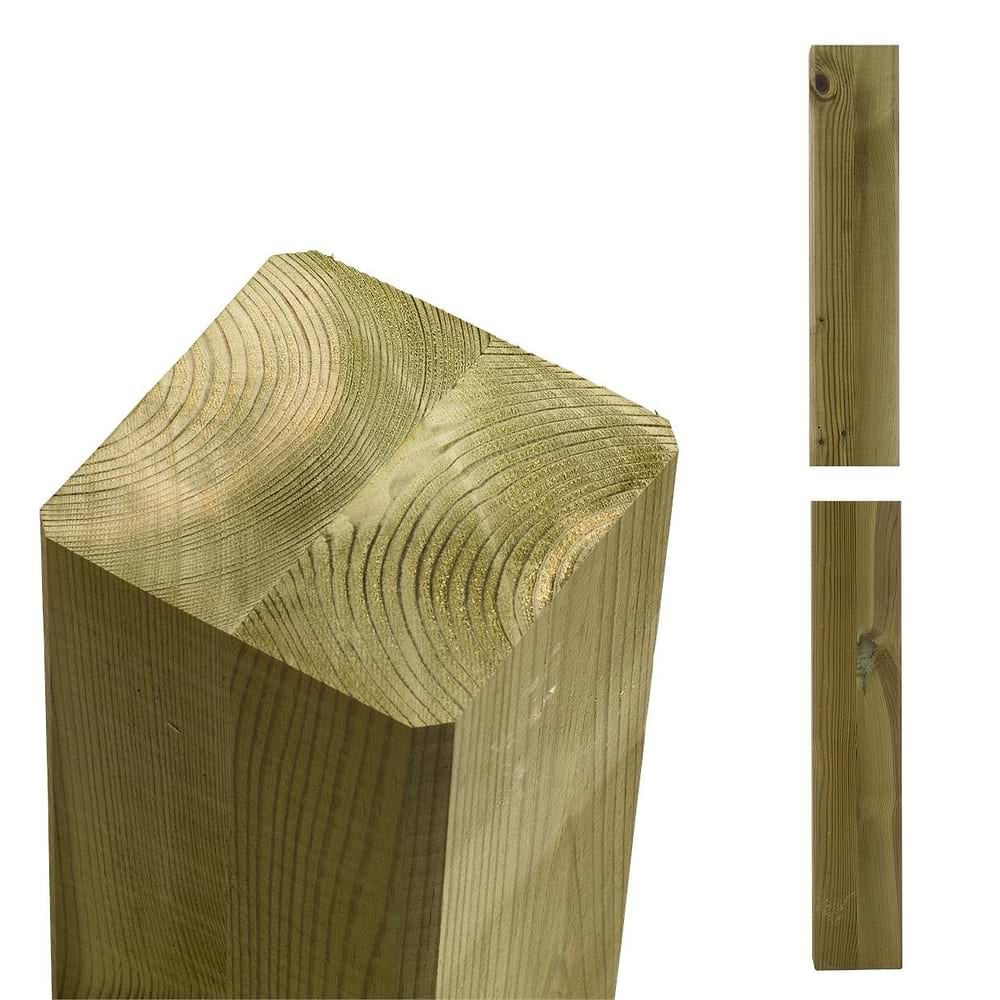 Cubic stolpe 369 cm trykimprægneret