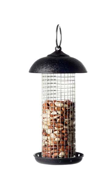 Fuglefoderautomat Antracit - Base Nut - Metal