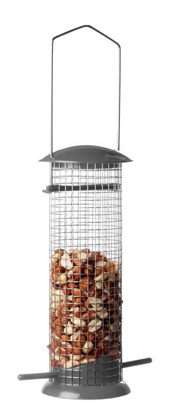 Fuglefoderautomat Grå - Base Nut - Plastik