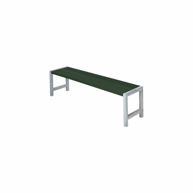 Plankebænk - 176 cm - Grøn