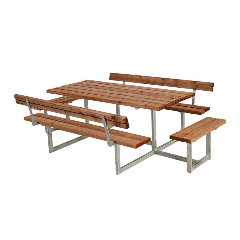 Teak bordbænkesæt