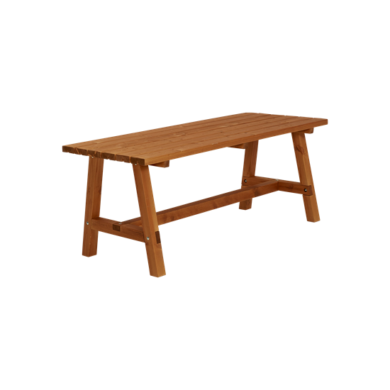 Teak plankebord
