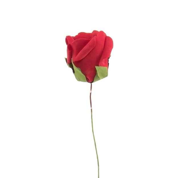 Rød rose kunstig