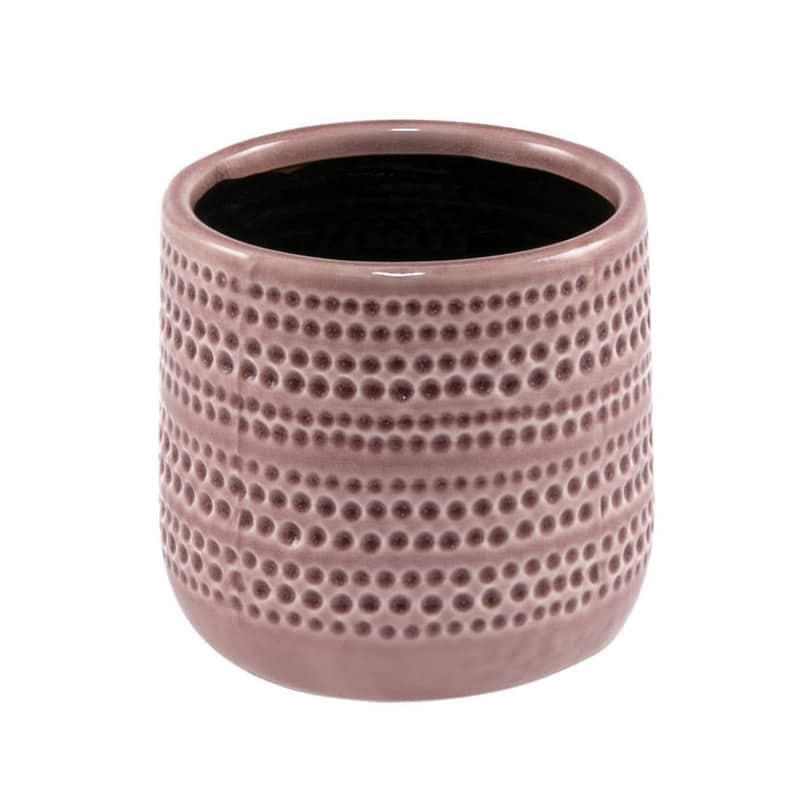 Skjuler i rosa med prikker