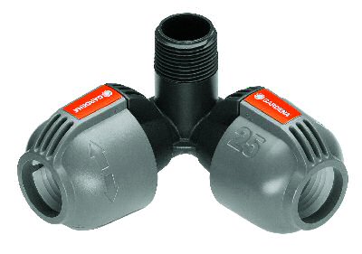 Hjørnestykke 25 mm - Hangevind - Gardena Sprinklersystemet