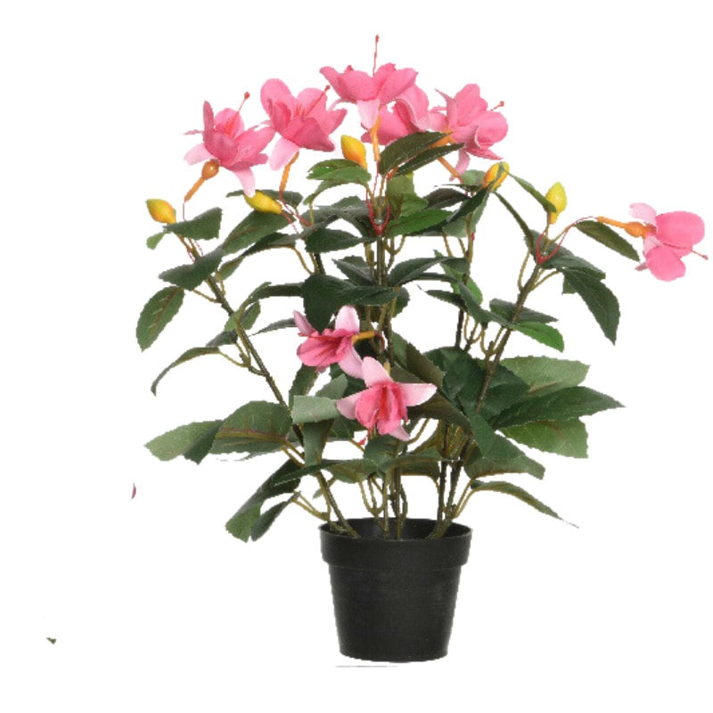 fuchsia i potte kunstig pink
