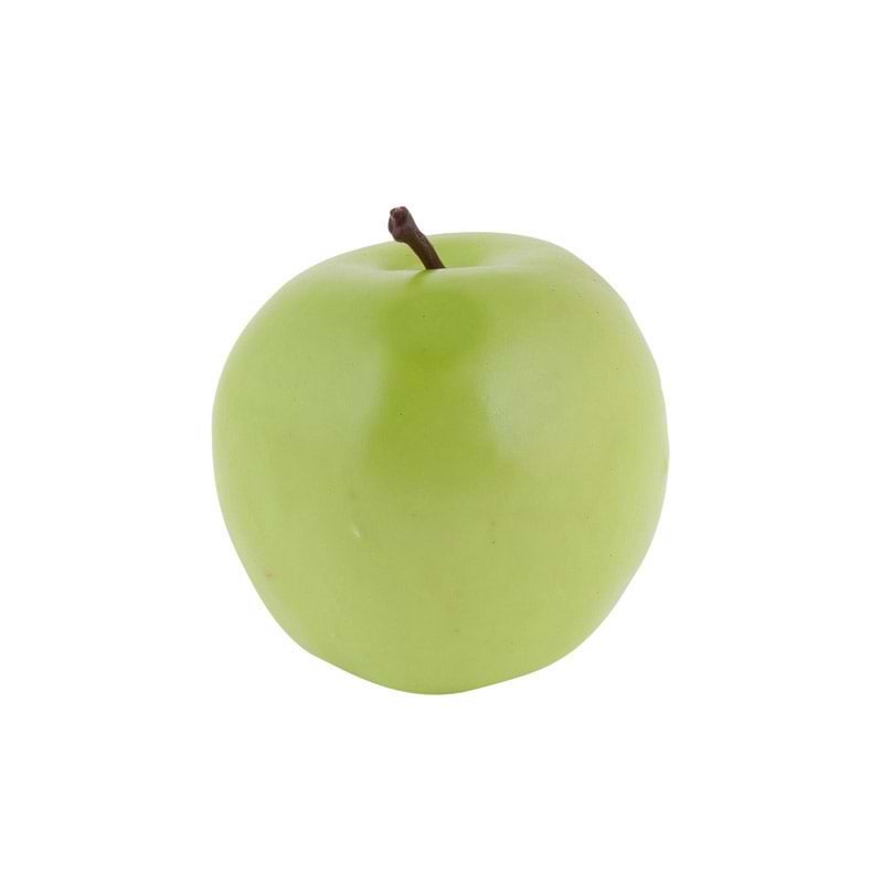 Flotte grønne deko æbler