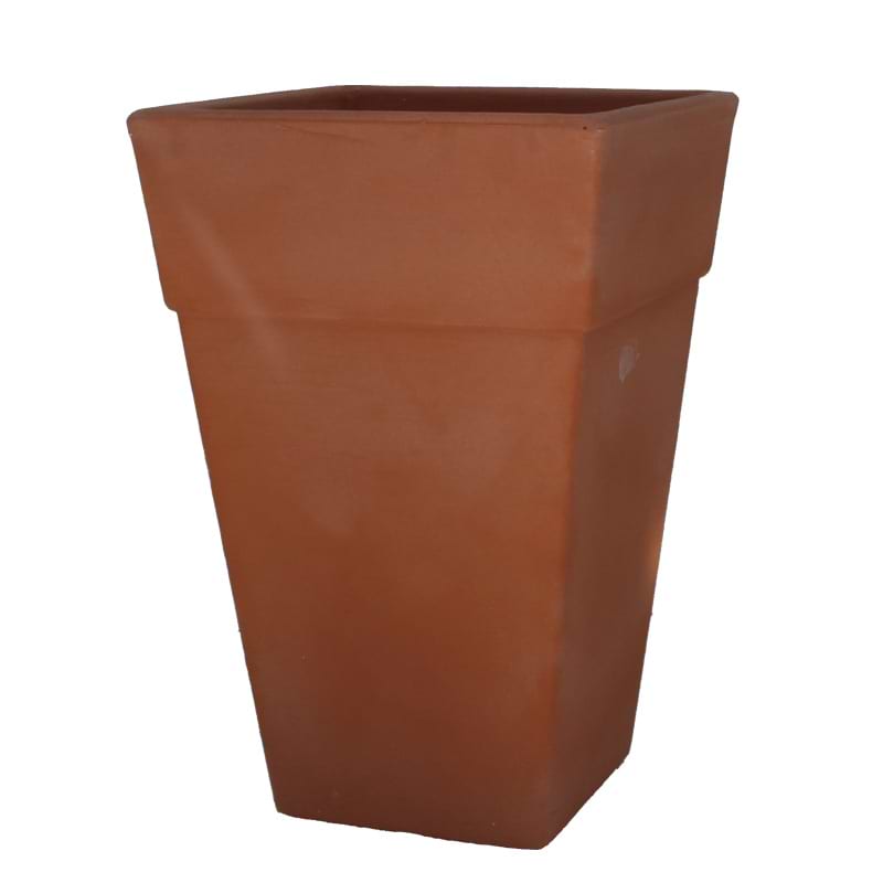 Krukke Terracotta Enzo - Plast Letvægt - Højde 60 cm