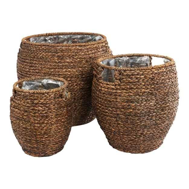 Brun kurv flet
