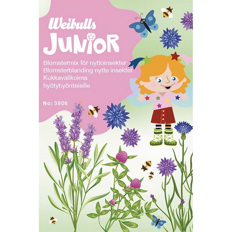 Blomsterfrø junior - Blomster mix til insekter