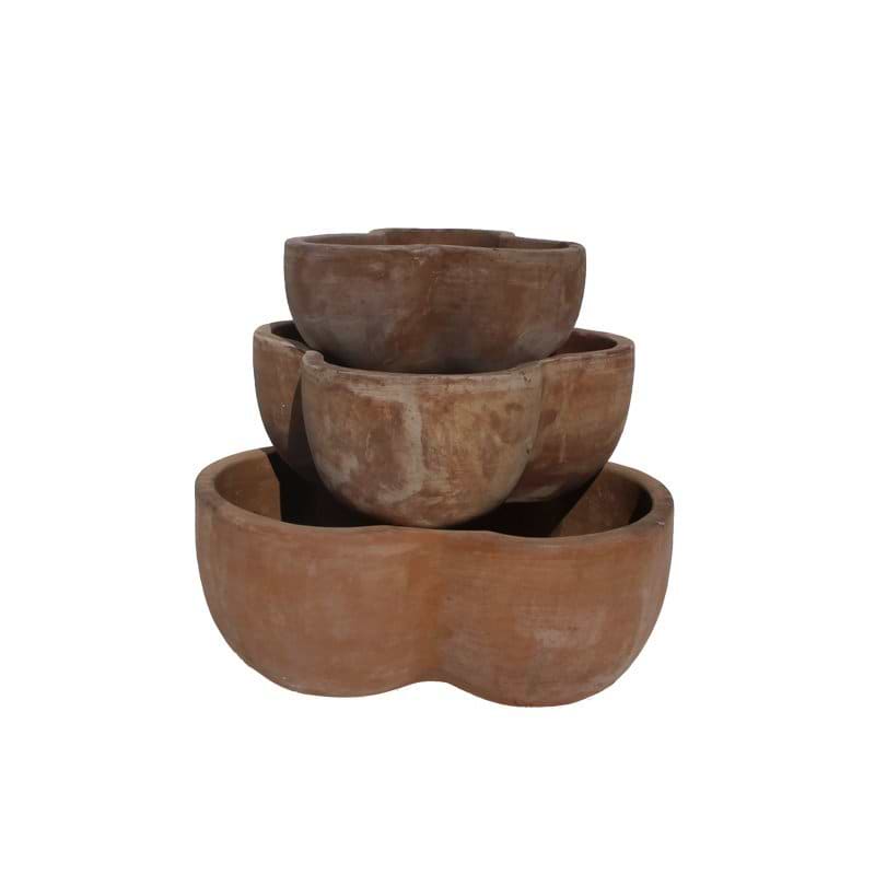 Stabelsæt Terracotta - Ler Keramik