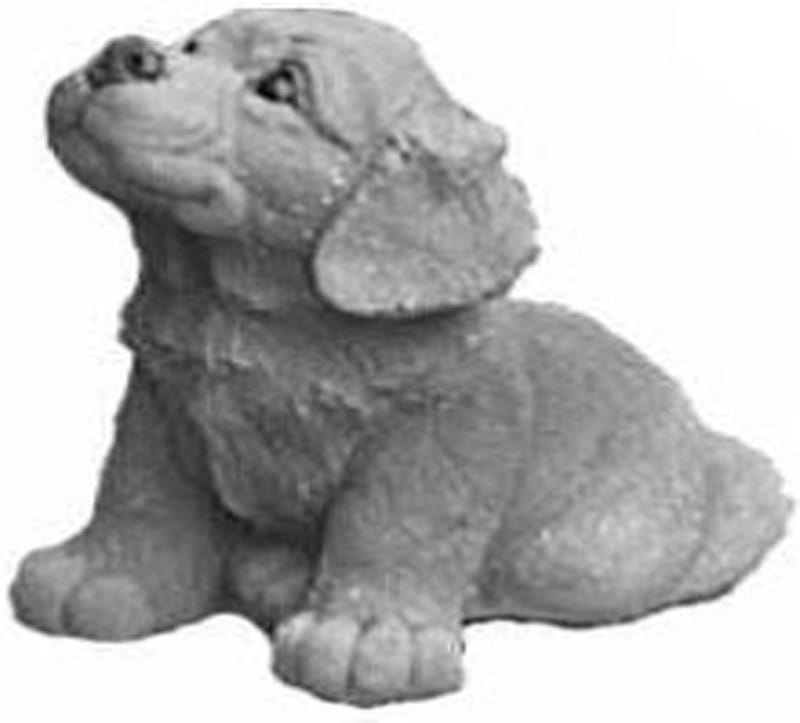 Golden Retriever hvalp - havefigur - 26 cm