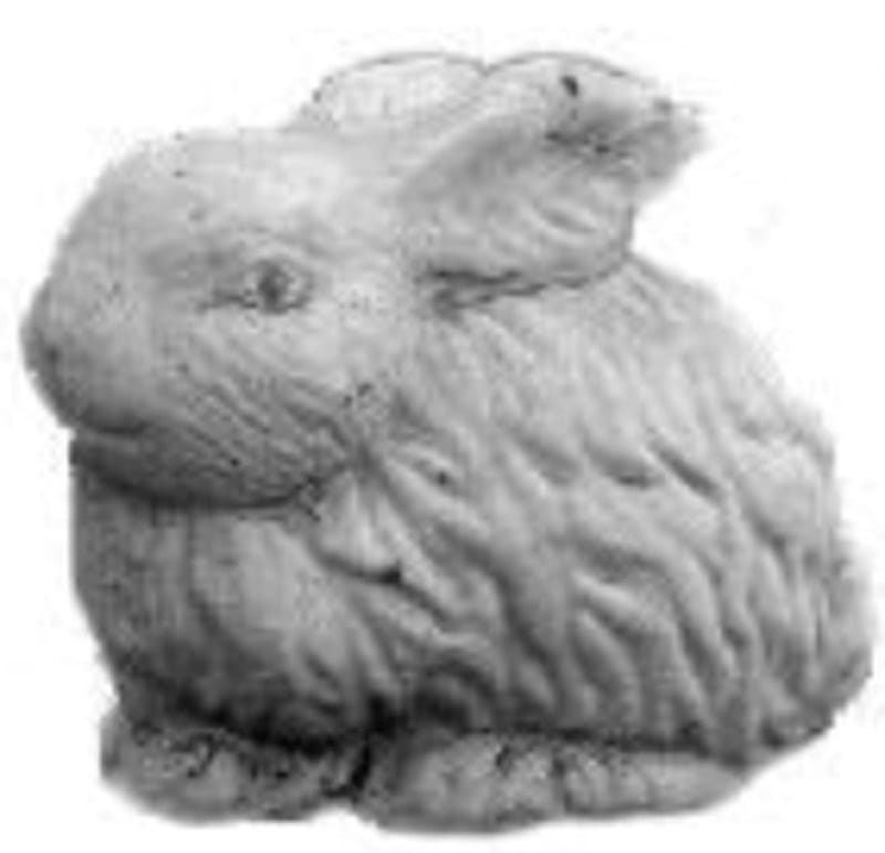 Kanin lille - betonfigur - 8 cm