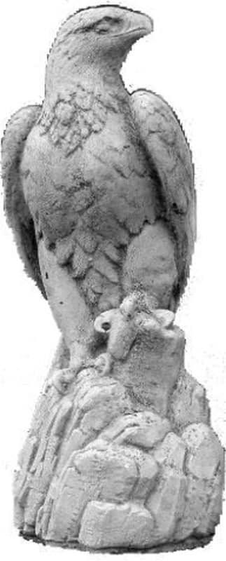 Ørn - betonfigur - 50 cm