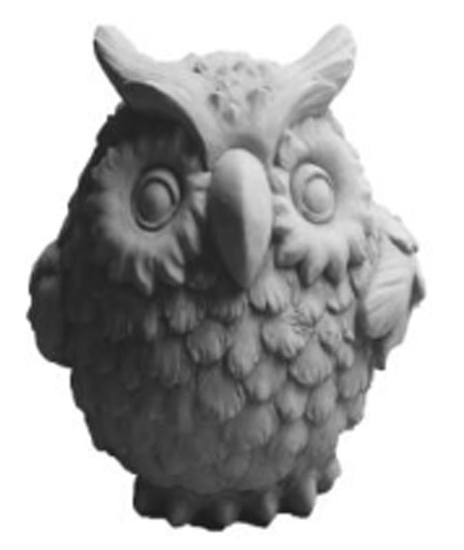 Ugle - betonfigur - 16 cm
