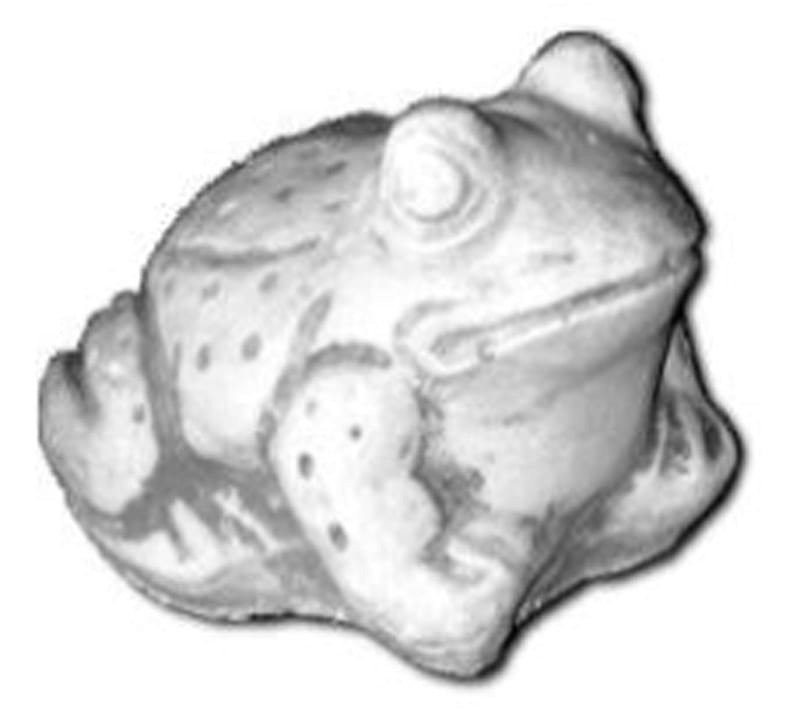 Frø - betonfigur - 6 cm