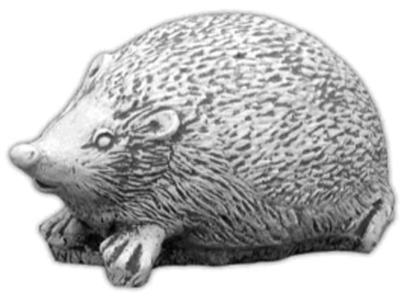 Pindsvin - betonfigur - 12 cm 