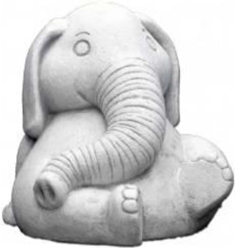 Elefant - betonfigur - 41 cm 