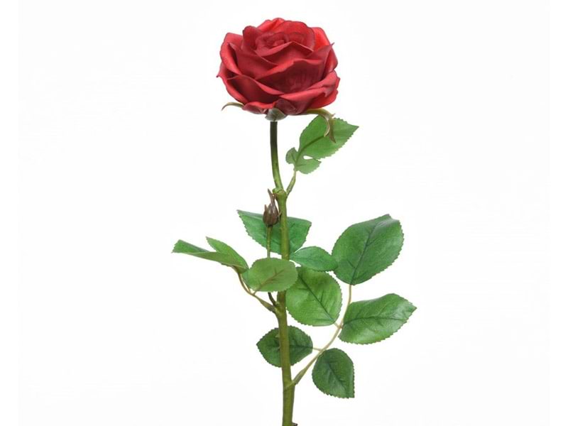 Kunstig rose rød