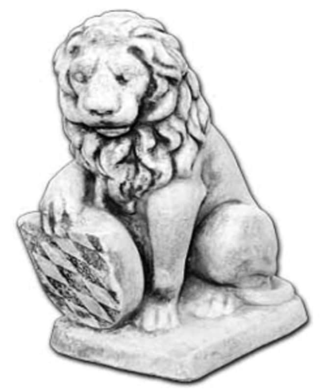 Løve - betonfigur - 40 cm 
