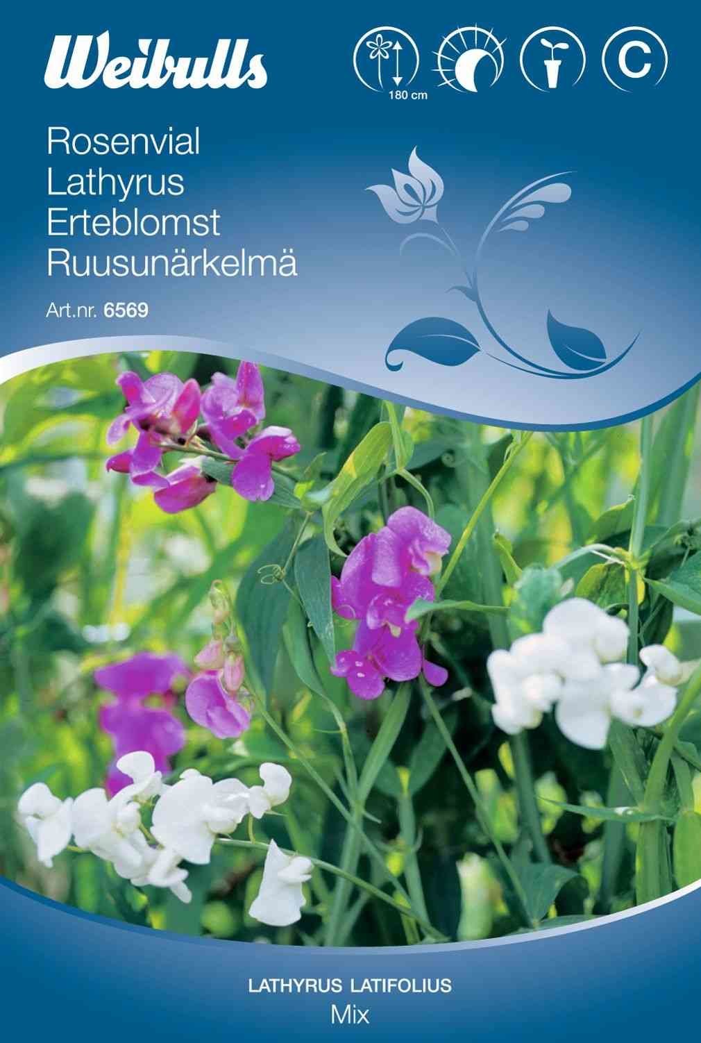 Blomsterfrø (Lathyrus/Ærteblomster 'Mix')