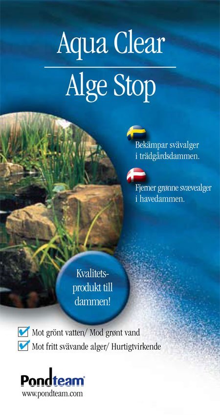 Alge Stop Mod Grønne Svævealger - 250 ml - Pondteam
