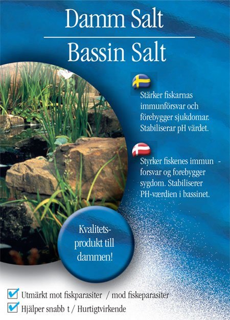Bassinsalt til havedammen 1 kg