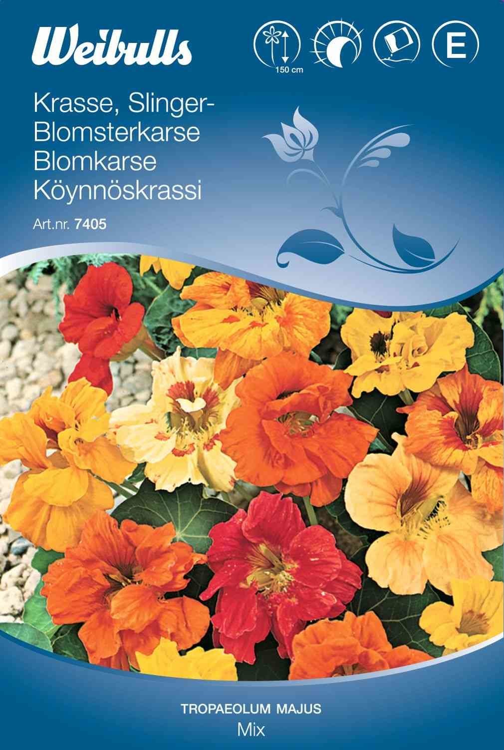 Blomsterfrø (Blomsterkarse 'Mix')