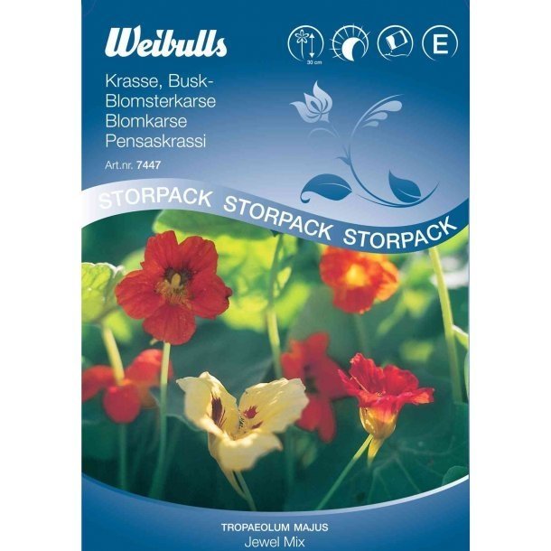 Blomsterfrø Jewel Mix stor pakke