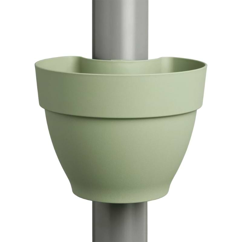 Blomsterkasse til nedløbsrør - Vibia Campana - Pist green 