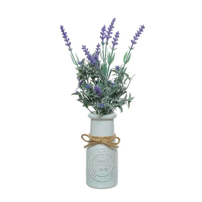 Lavendel i vase violet