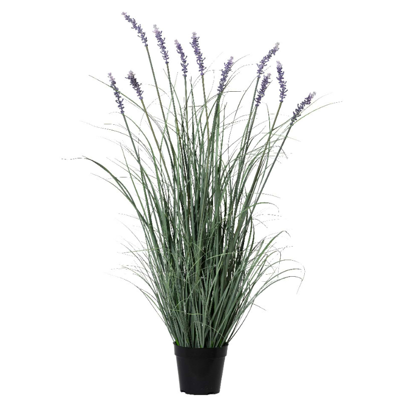 kunstig lavendel i potte