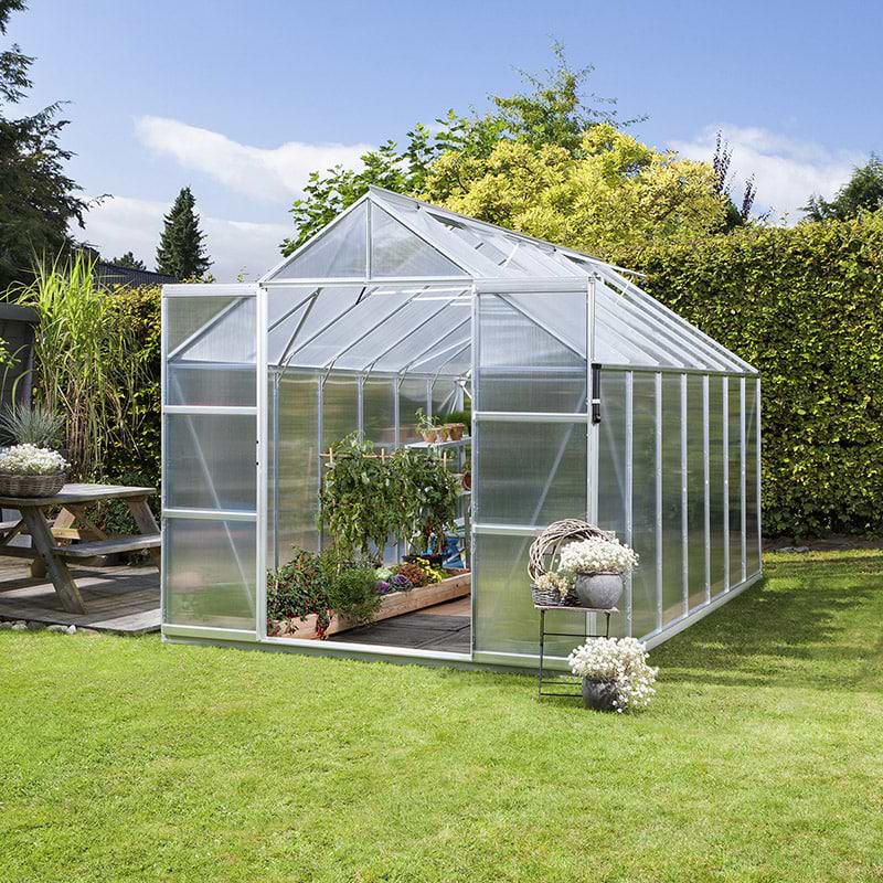 drivhus alu med polycarbonat