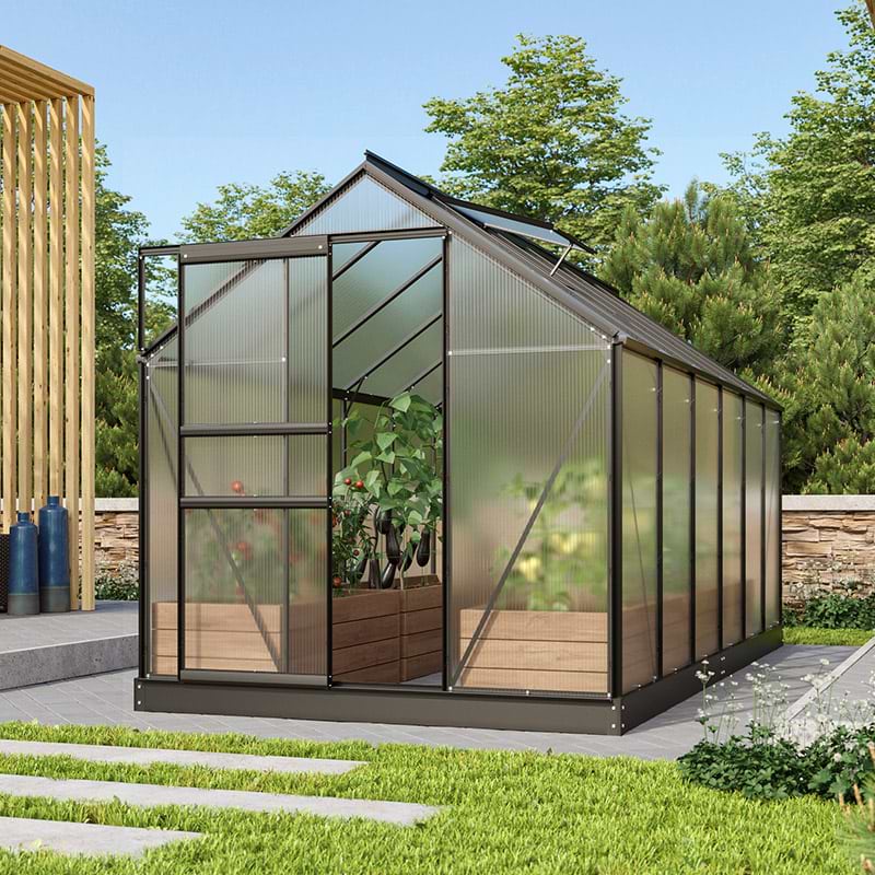Drivhus venus sort 7,5m2