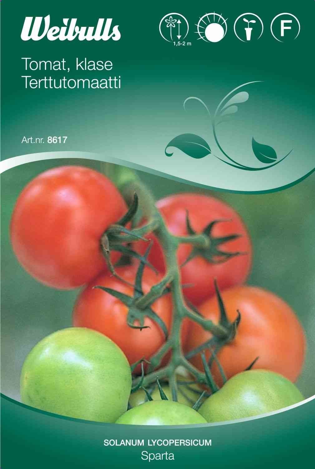 Tomatfrø (Klasetomat 'Sparta')
