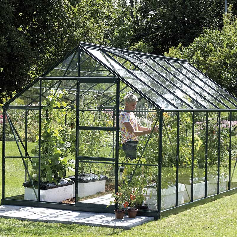 Drivhus grøn 11,5m2