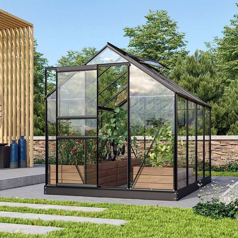 Drivhus venus sort 5m2