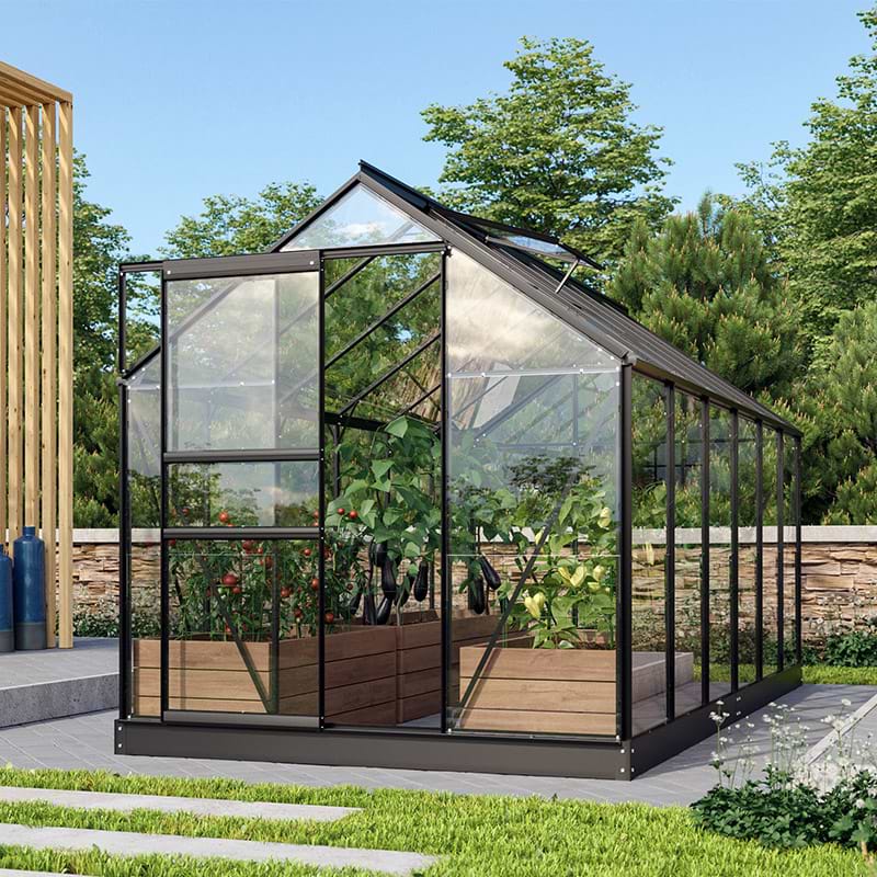 Drivhus venus sort 7,5m2