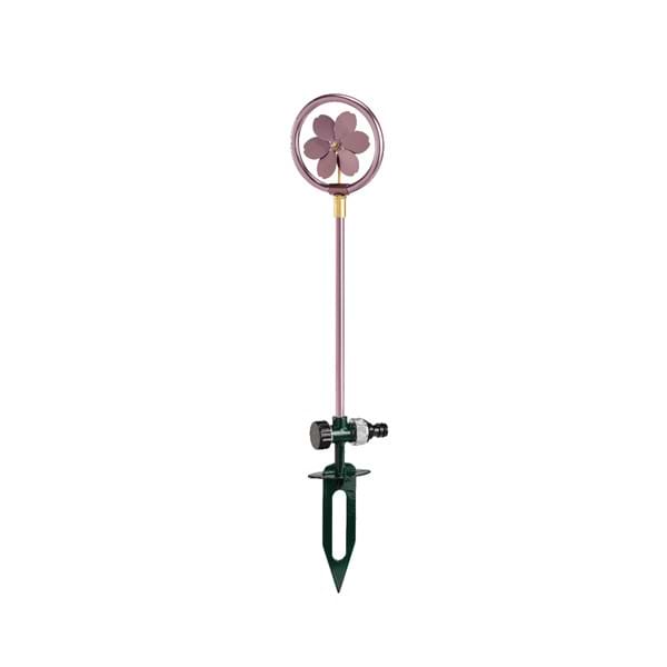 Blomsterformet sprinkler aluminium - lilla